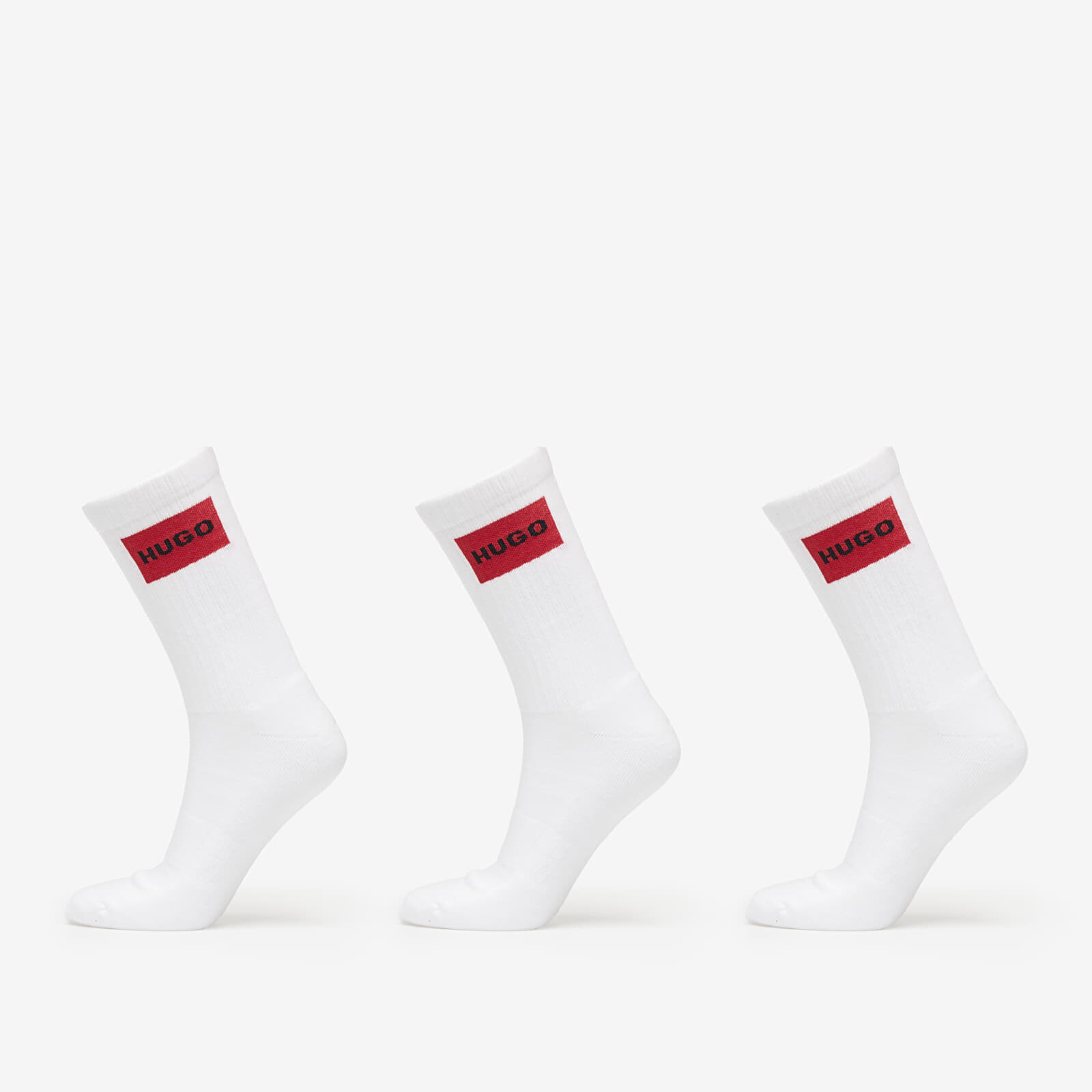 Hugo Boss Men-H-3-Pack Qs Rib Label Cc White 39-42