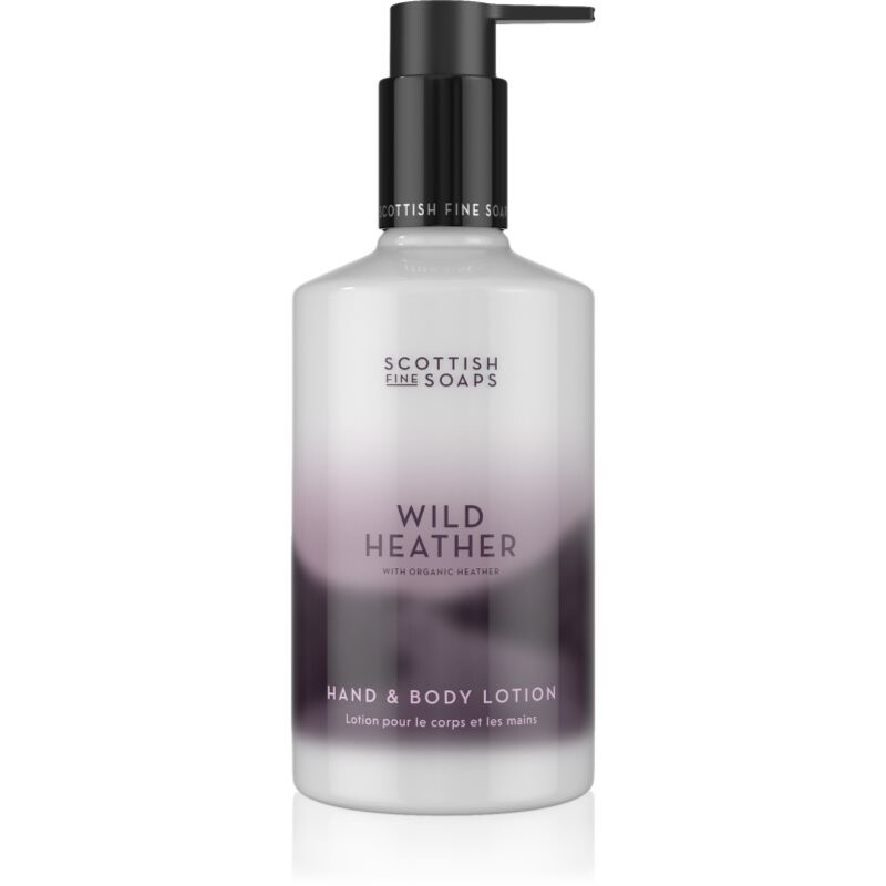 Scottish Fine Soaps Wild Heather Hand & Body Lotion milk for hands and body 300 ml