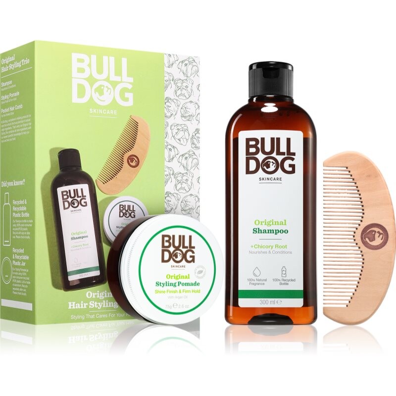 Bulldog Original Hair Styling Trio gift set for men