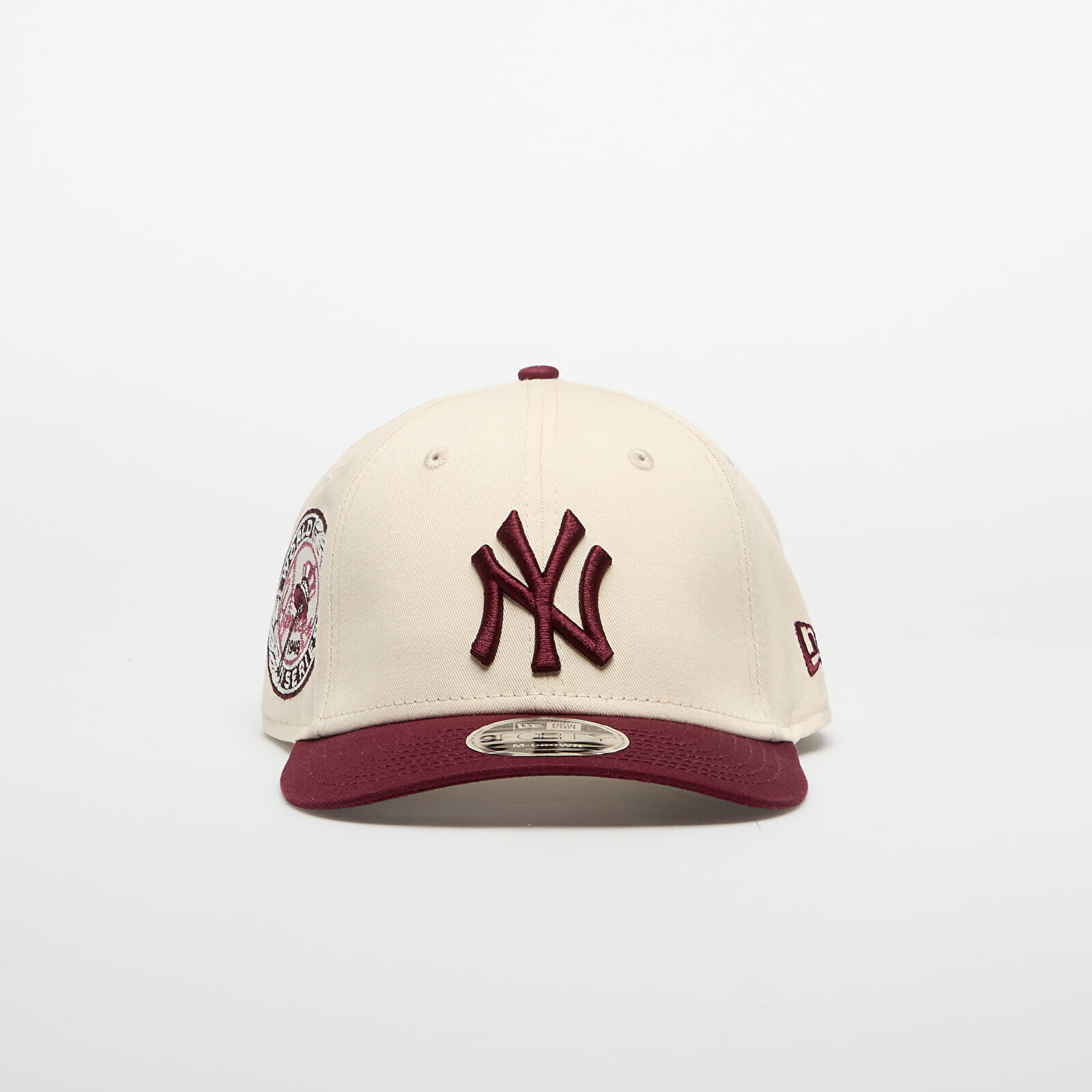 Cap New Era New York Yankees 9FORTY Cap Light Cream/ Frosted Burgundy Universal