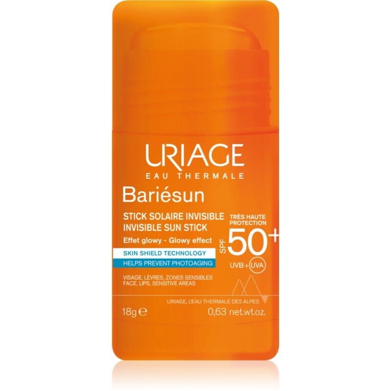 Uriage Bariésun Invisible Sun Stick protection stick for sensitive areas SPF 50+ 18 g