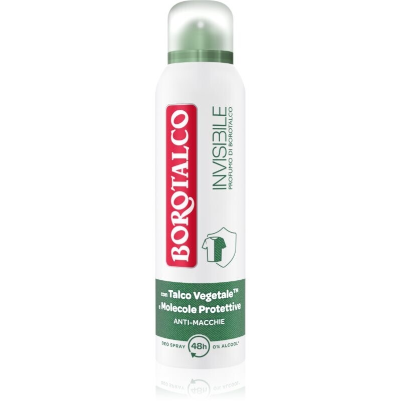 Borotalco Invisible Original deodorant spray to treat white and yellow stains 150 ml