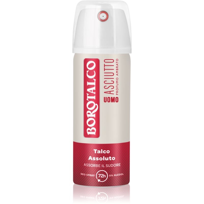 Borotalco MEN Dry deodorant spray 72h fragrance Amber 40 ml