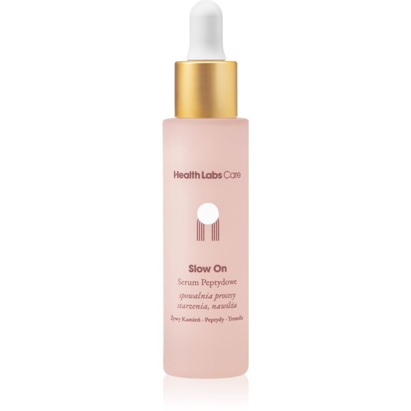 Health Labs Care Slow On smoothing moisturising serum for brighter skin with peptides 30 ml