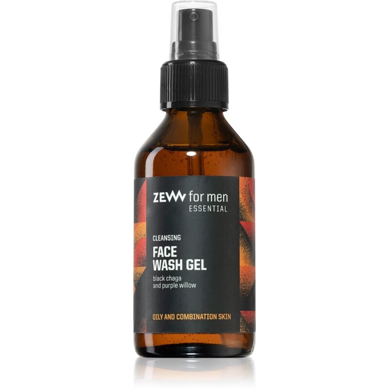Zew For Men Essential Face Wash Gel cleansing gel for oily and combination skin for men 100 ml