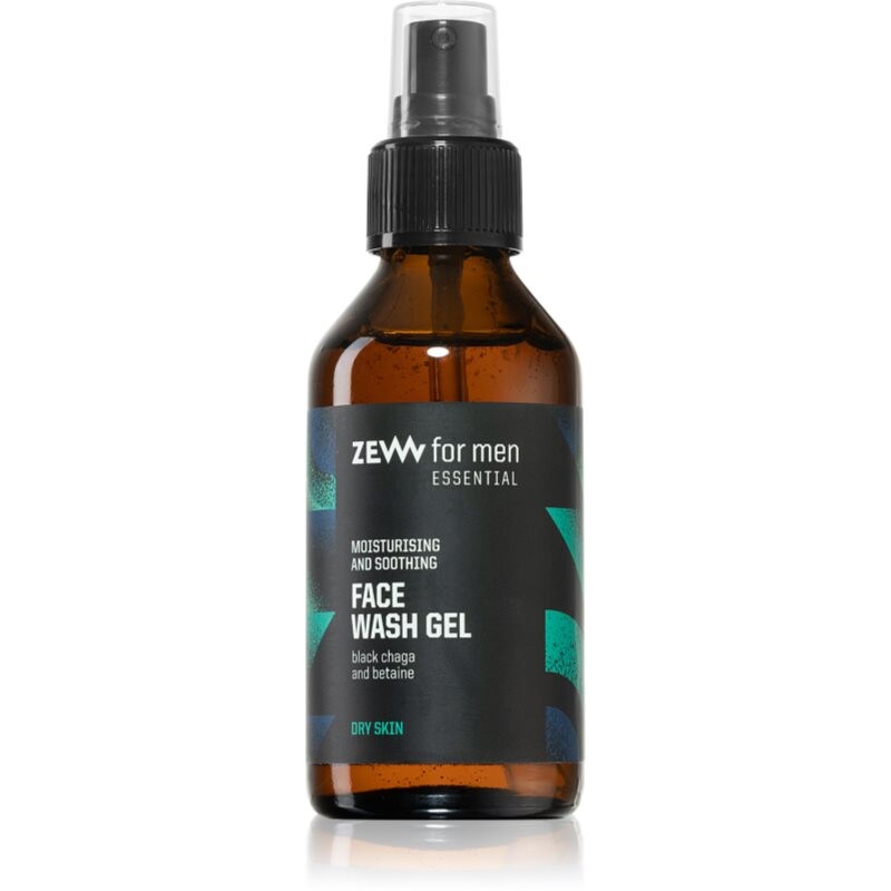 Zew For Men Essential Face Wash Gel moisturising cleansing gel for dry and sensitive skin 100 ml