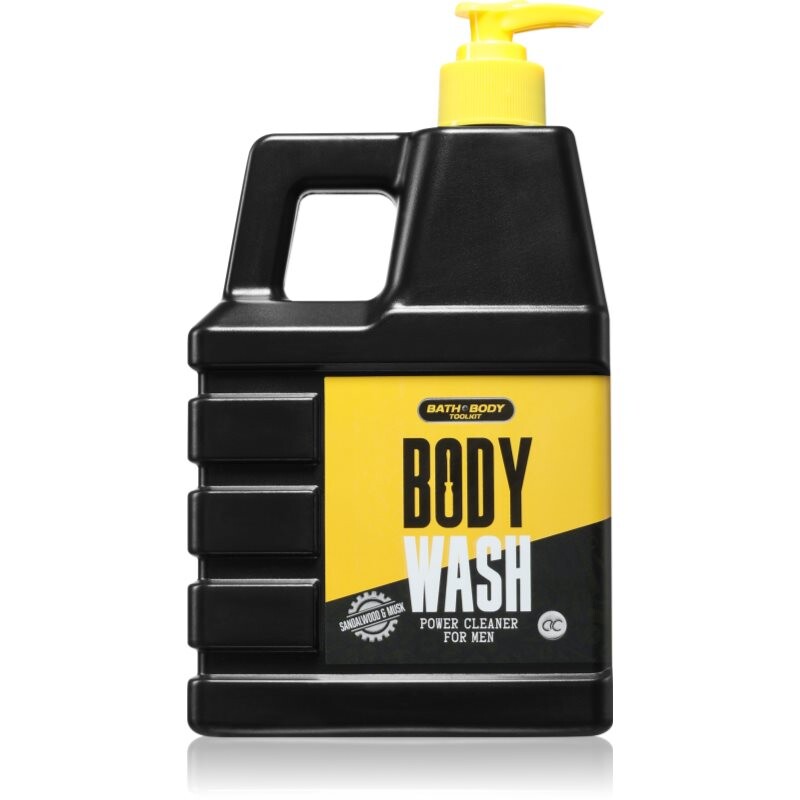 Accentra BATH and BODY TOOLKIT shower gel with pump for men 740 ml