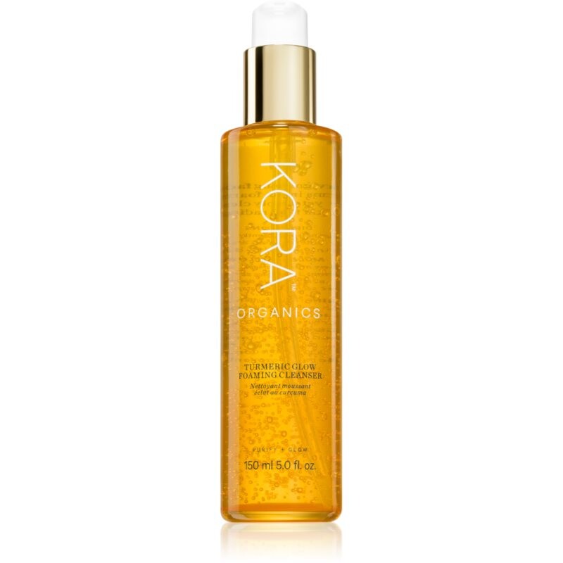 KORA Organics Turmeric Glow Foaming Cleanser foam cleanser for the face 150 ml