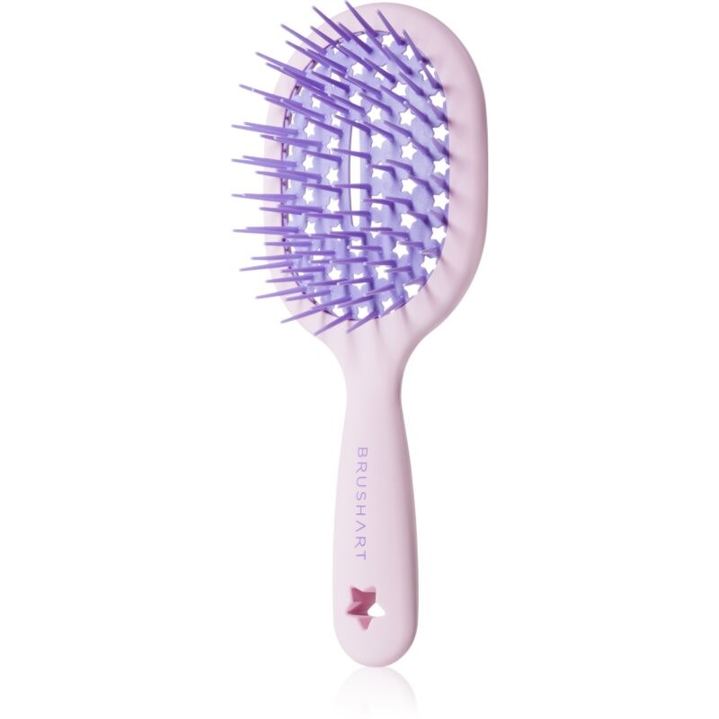 BrushArt Daisy Dreams Detangling hairbrush hairbrush Pink 1 pc