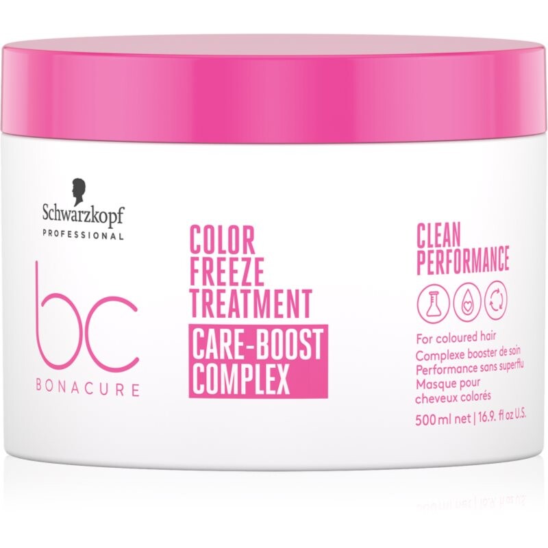 Schwarzkopf Professional BC Bonacure Color Freeze regenerating mask for colour-treated hair 500 ml