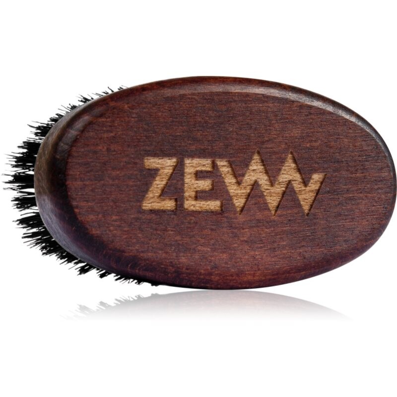 Zew For Men Beard Brush compact wild boar bristle beard brush 1 pc