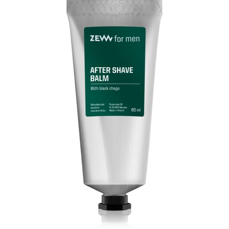 Zew For Men After Shave Balm With Black Chaga aftershave balm 80 ml