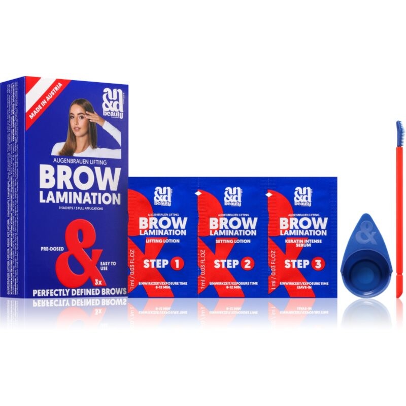 A.N.D. Beauty Brow Lamination Kit brow kit