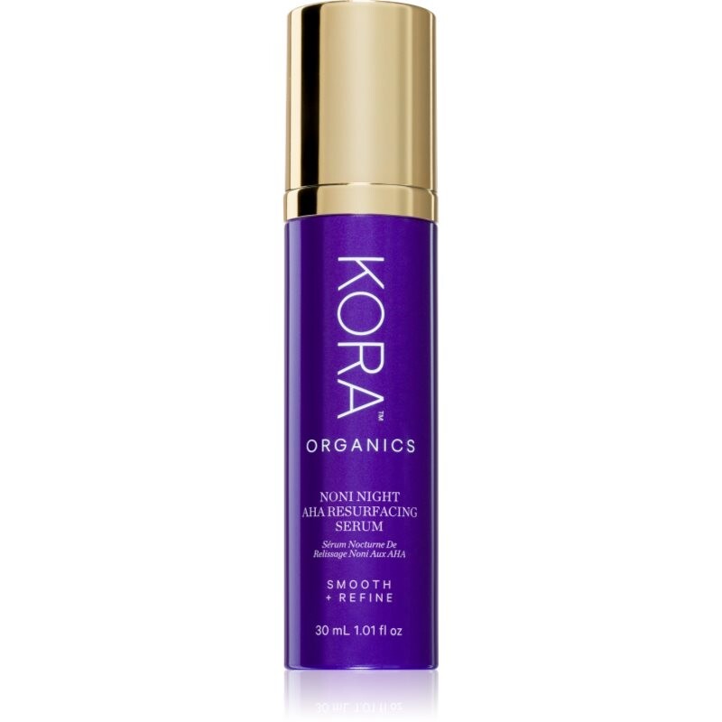 KORA Organics Noni Night AHA Resurfacing Serum regenerative serum 30 ml