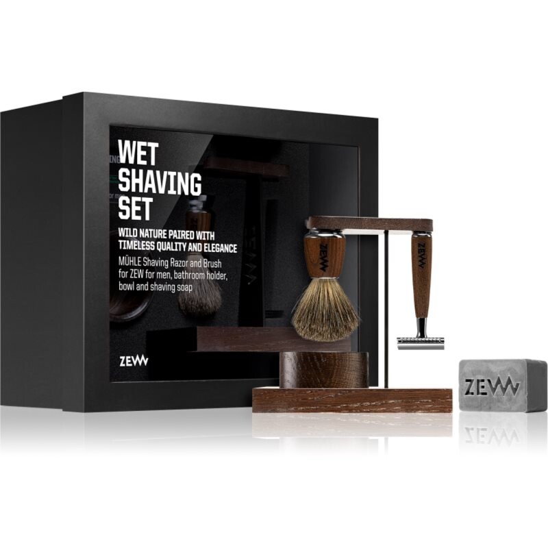 Zew For Men Wet Shaving Set gift set for beard
