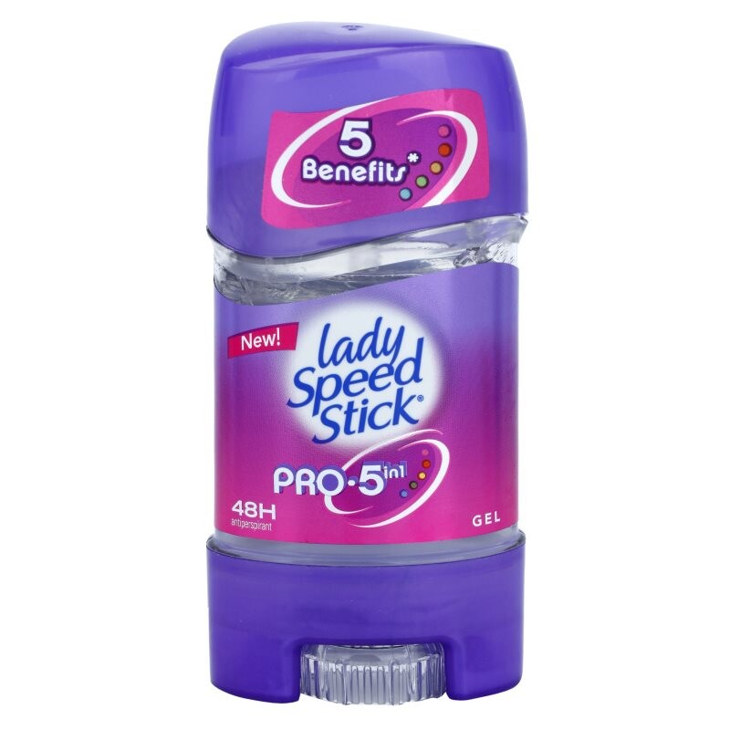 Lady Speed Stick 5 Benefits antiperspirant gel (48h) 65 g