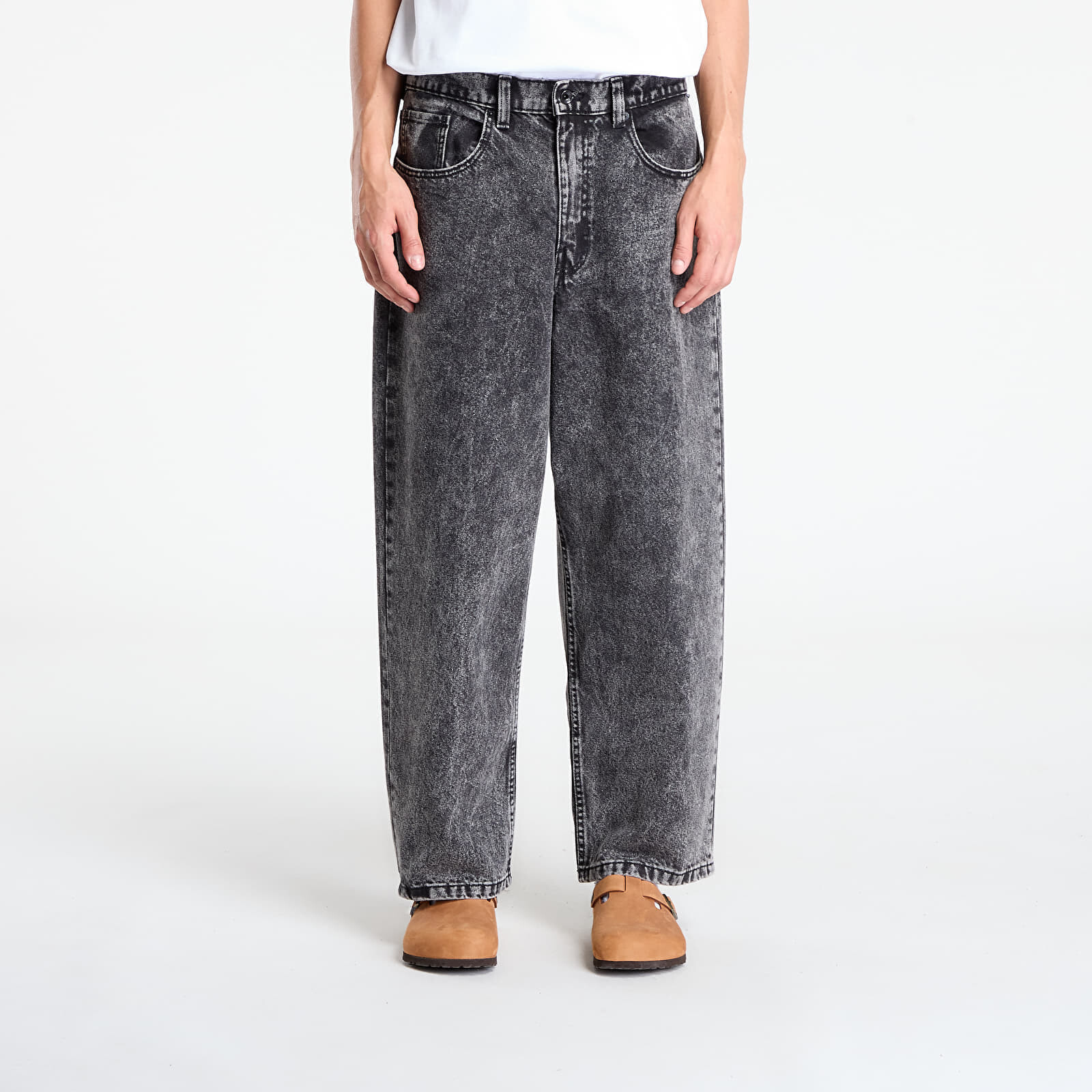Jeans Vans Check-5 Baggy Denim Pant Stonewash Black 30