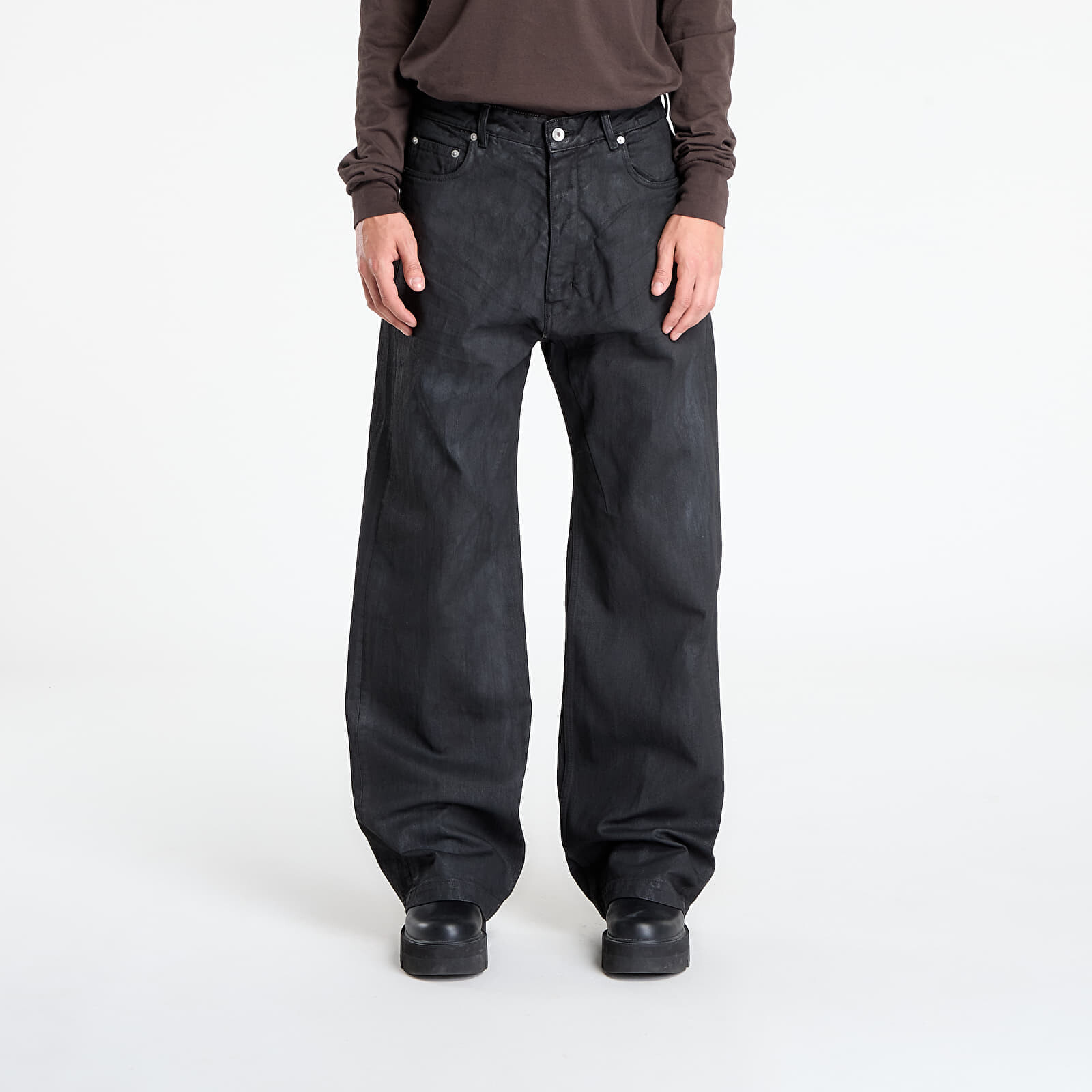 Jeans Rick Owens DRKSHDW Geth Jeans Black Wax 33