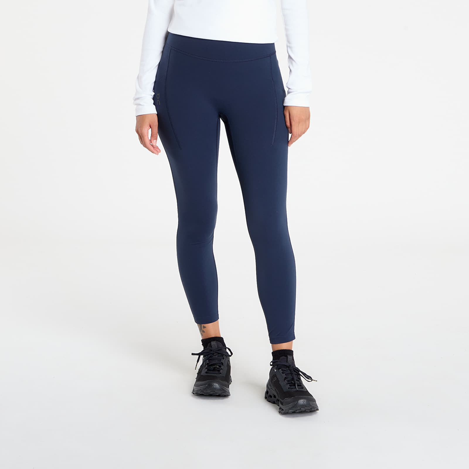 Pants On Performance Tights 7/8 Navy L