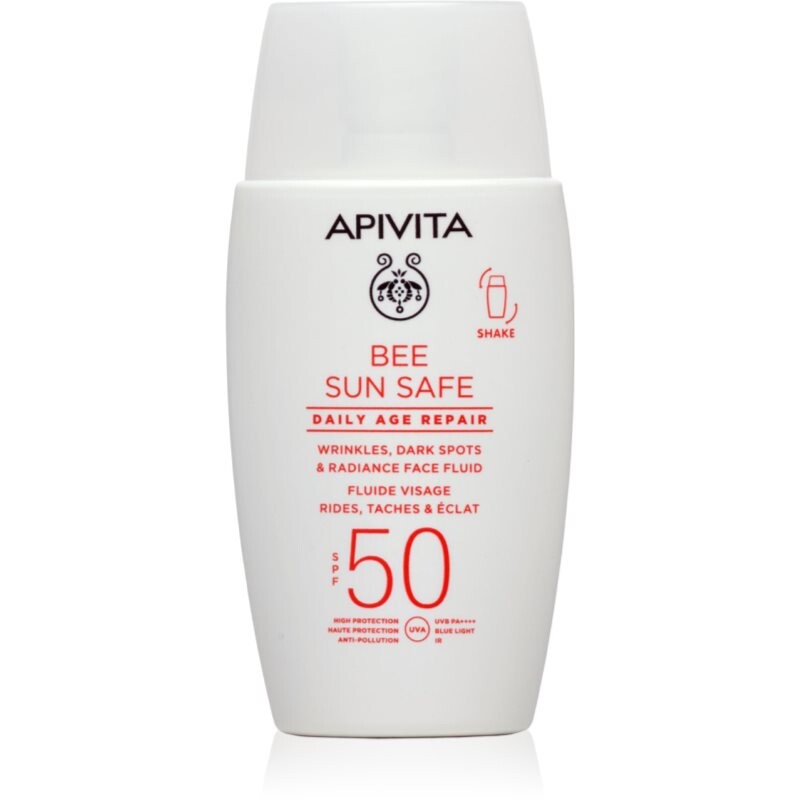 Apivita Bee Sun Safe Daily Age Repair Fluid SPF50 protective anti-wrinkle fluid SPF 50 50 ml