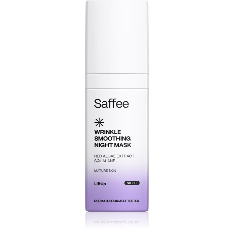 Saffee LiftUp Wrinkle Smoothing Night Mask night mask with anti-wrinkle effect 30 ml