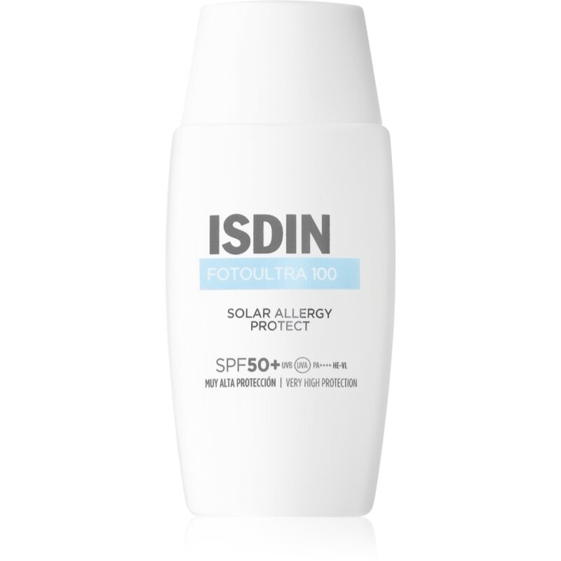 ISDIN FotoUltra 100 Solar Allergy Protect SPF 50+ protective cream to protect from the sun SPF 50+ 50 ml