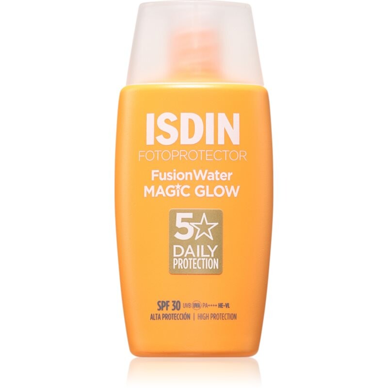 ISDIN Fotoprotector FusionWater Magic Glow sunscreen for the face SPF 30 50 ml