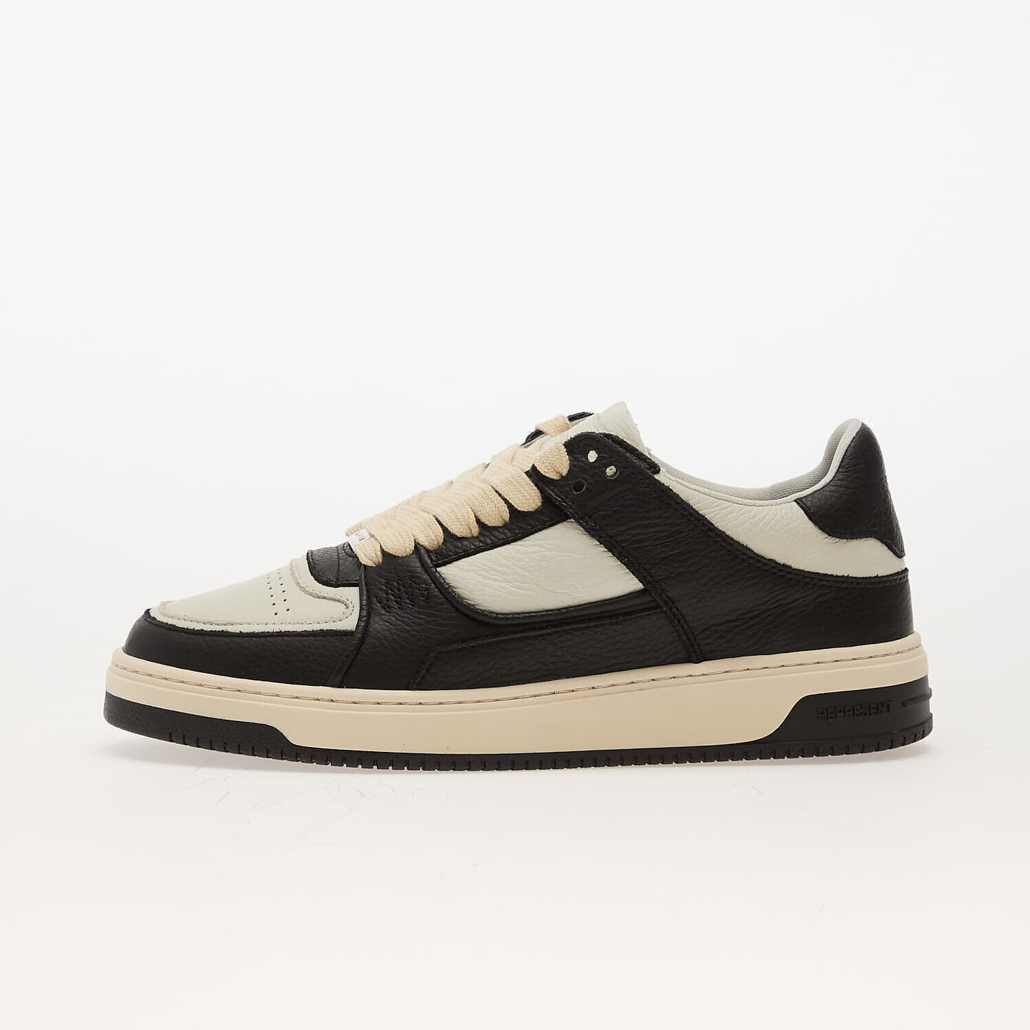Sneakers REPRESENT Apex Black/ Vintage White UK 46