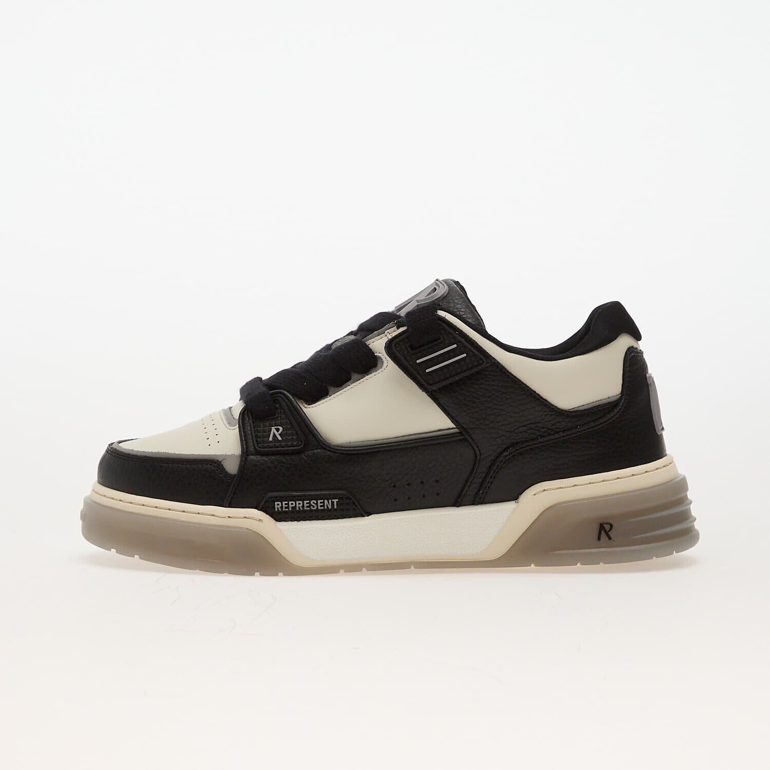 Sneakers REPRESENT Studio Sneaker Black/ Vintage White UK 41.5