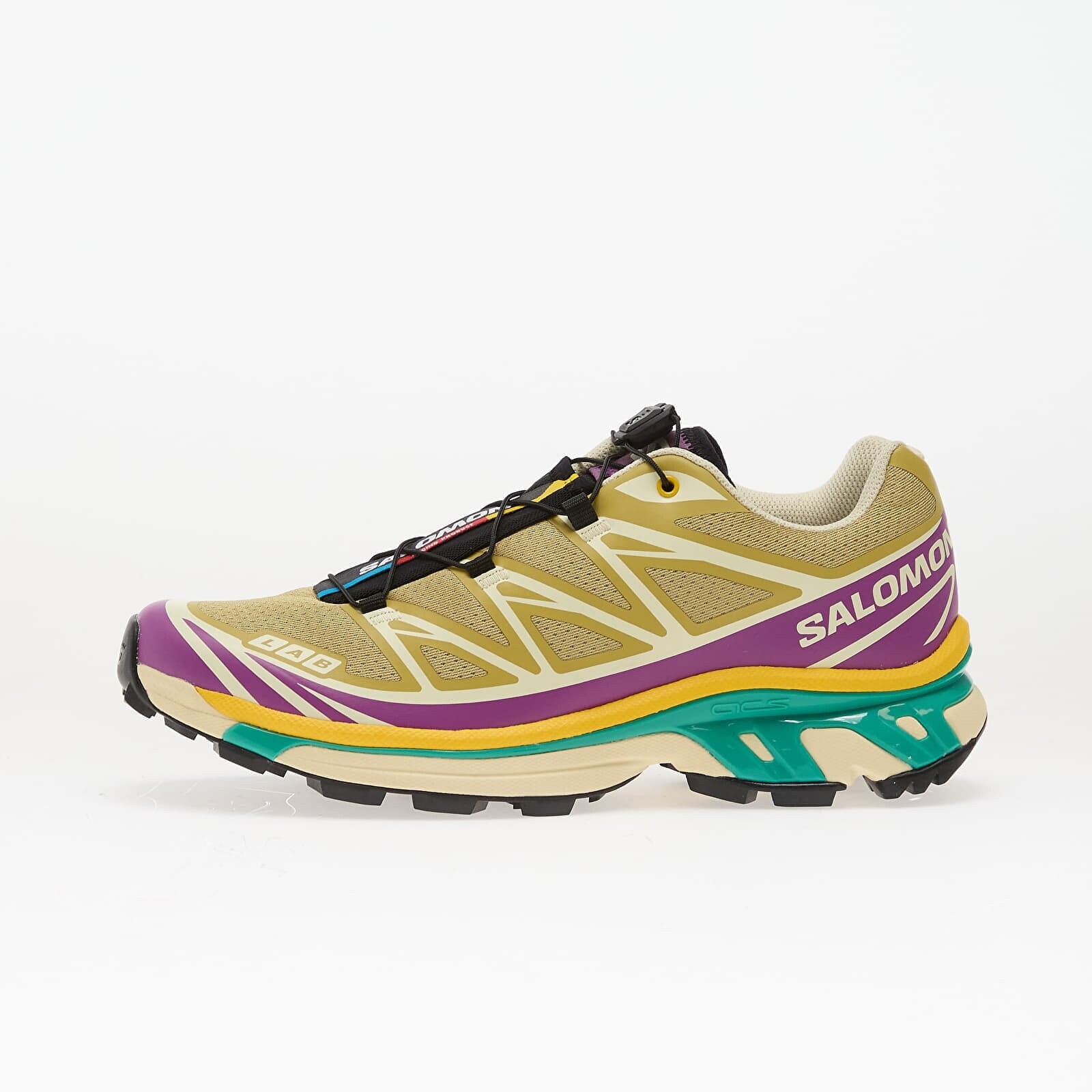 Sneakers Salomon XT-6 Antique Gold/ Tyello/ Willow UK 9.5