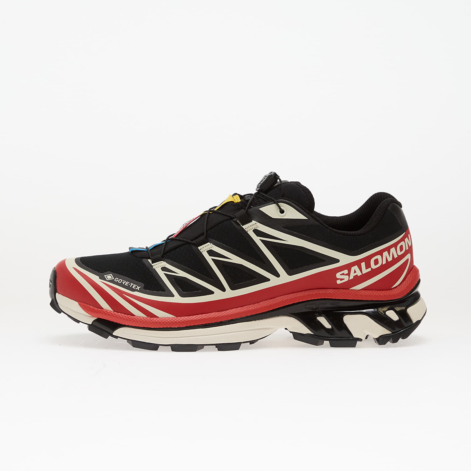 Sneakers Salomon XT-6 Gtx Black/ Flame Scarlet/ Vanila UK 9.5