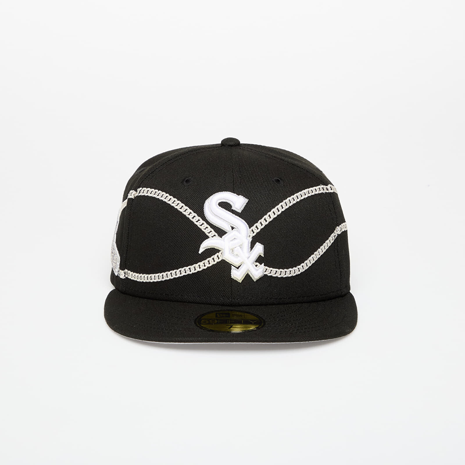Cap New Era Chicago White Sox 59FIFTY Chain Wrap Black 7 1/2