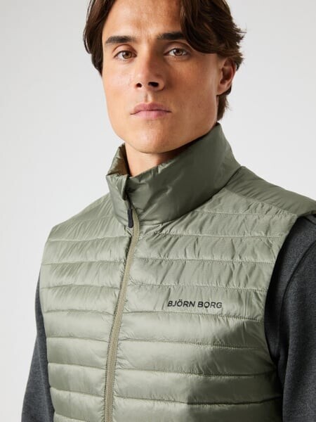 Björn Borg Borg Light Padded Vest Green, L
