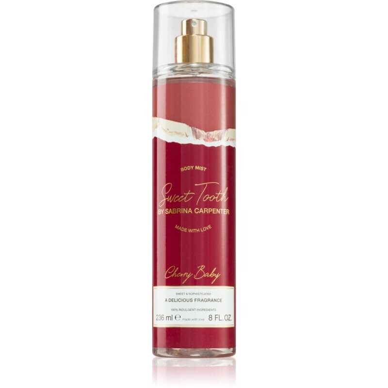 Sabrina Carpenter Sweet Tooth Cherry Baby body spray for women 236 ml