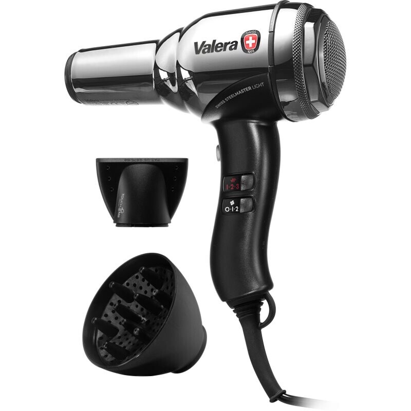 Valera Swiss Steel-Master Light hair dryer Chrome 1 pc