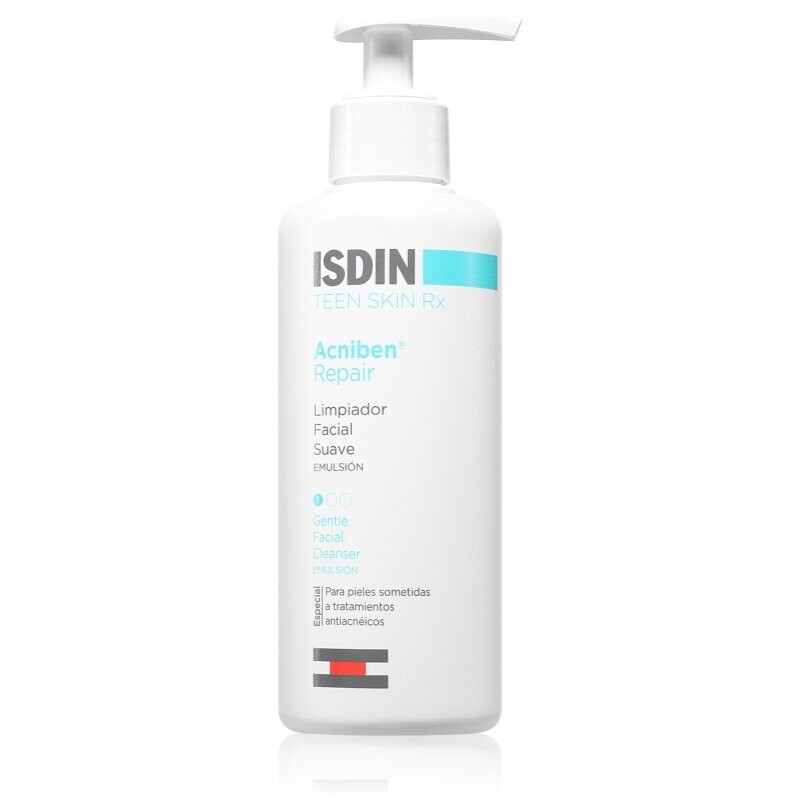 ISDIN Acniben Gentle Facial Cleanser gentle cleansing emulsion for problem skin, acne 180 ml