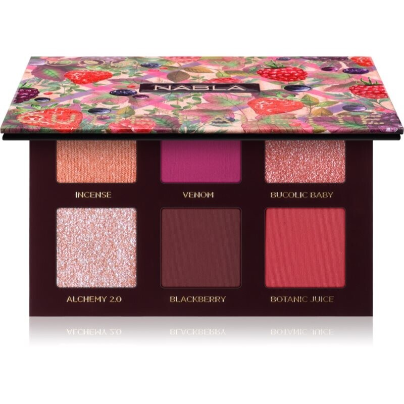 NABLA Cosmetics Cutie Palette eyeshadow palette shade Wild Berry 8 g