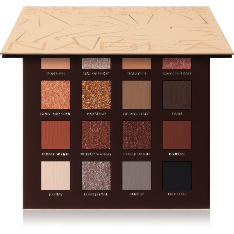 NABLA Cosmetics Side By Side Nude eyeshadow palette 12.2 g
