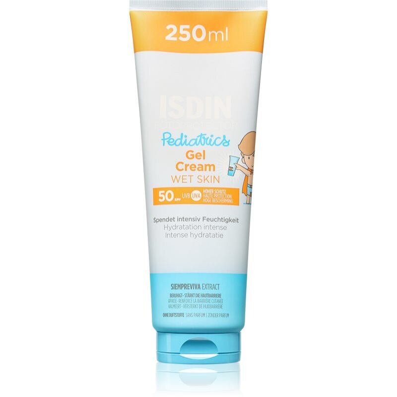 ISDIN Fotoprotector Pediatrics gel cream to protect from the sun for children SPF 50 250 ml