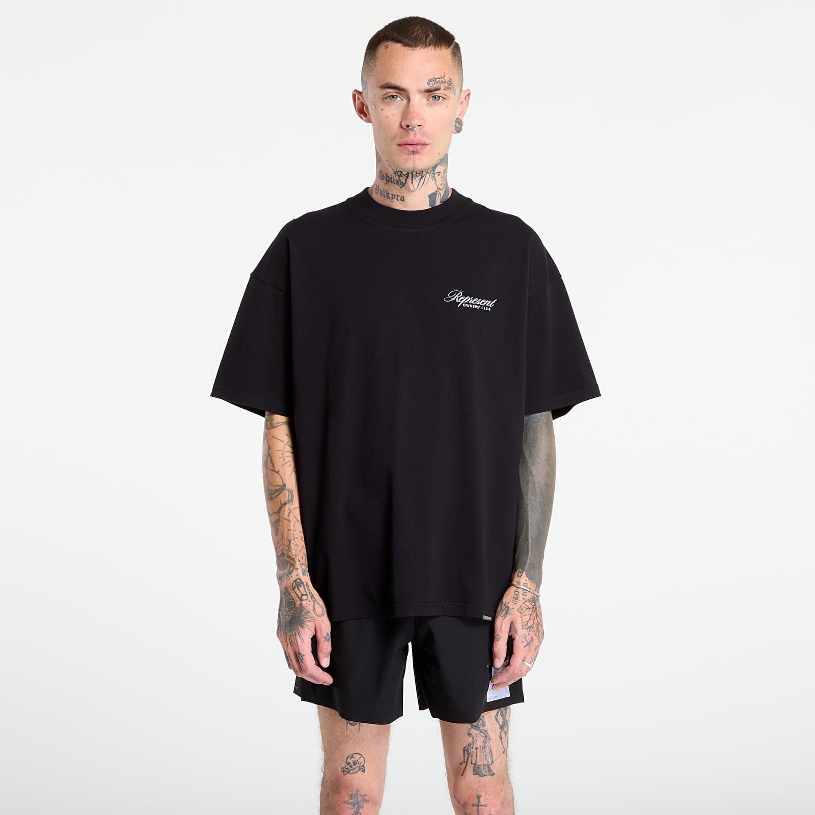 T-shirt REPRESENT Represent Owners Club Script T-Shirt Black M