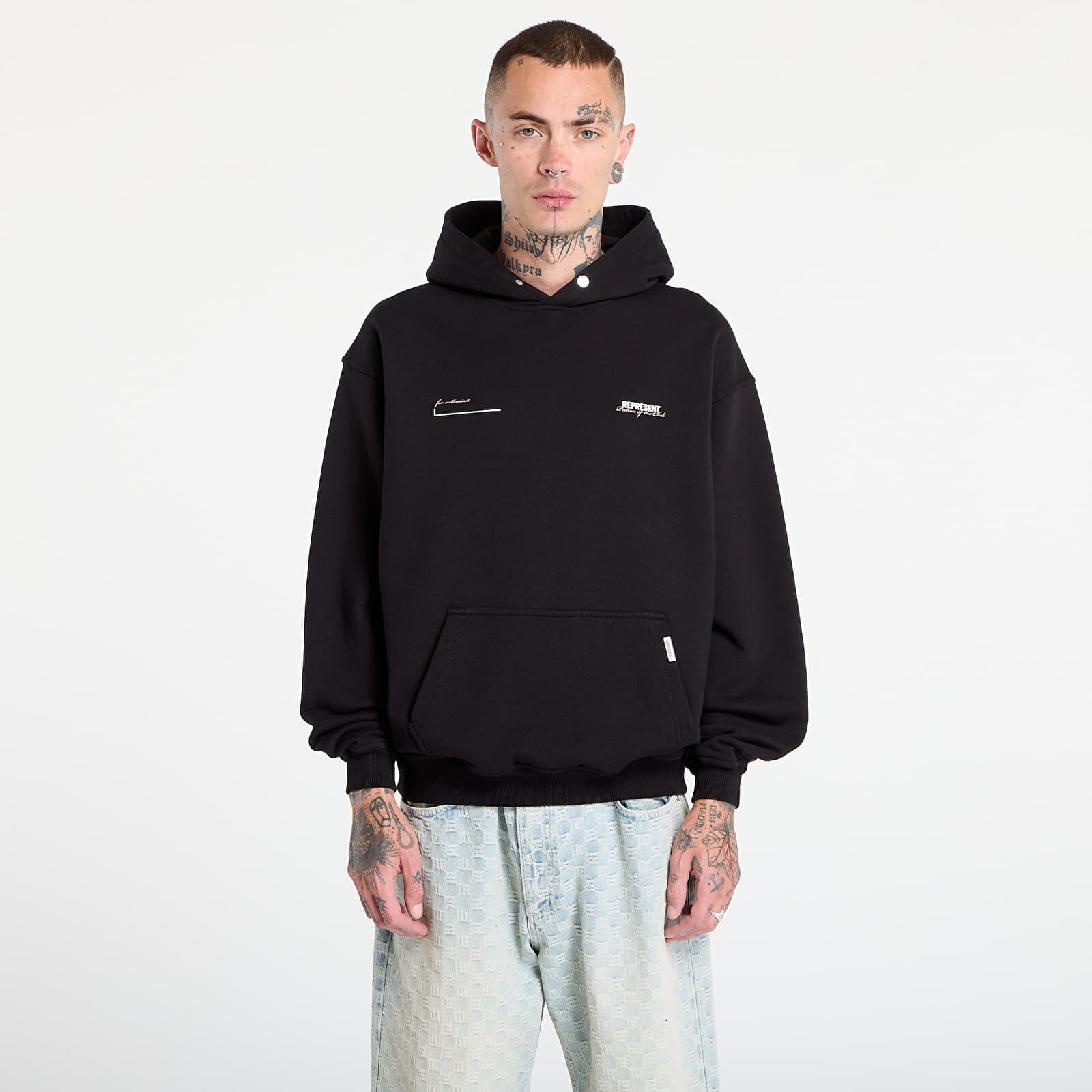 Sweatshirt REPRESENT Patron Of The Club Hoodie Black L