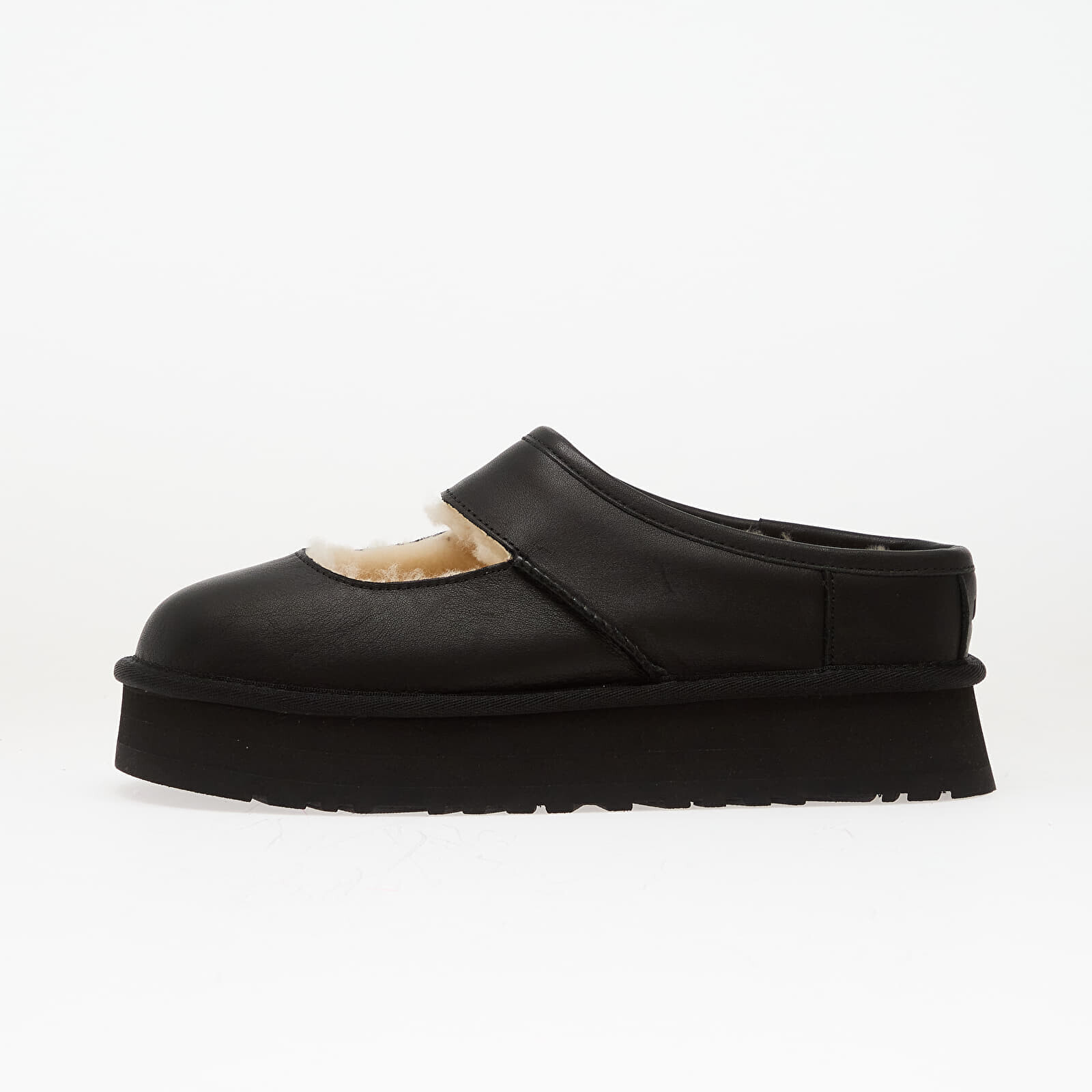 Sneakers UGG W Bea Mary Jane Lthr Black UK 8