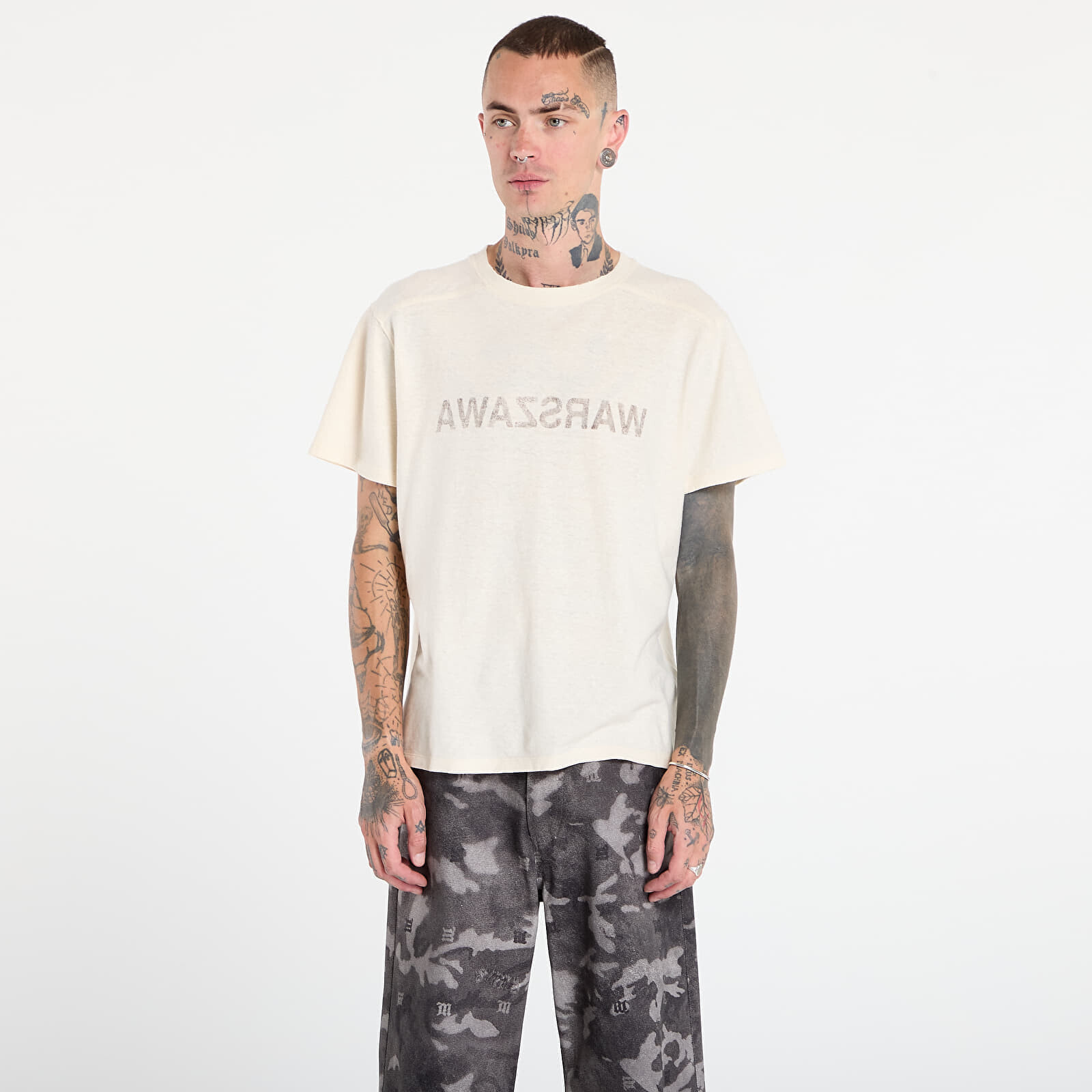 T-shirt MISBHV Warszawa Cold Wave T-Shirt White L