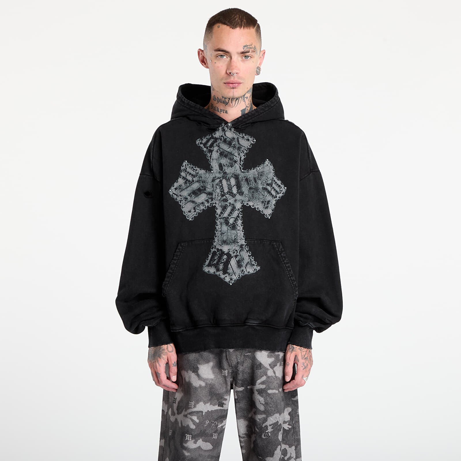 Sweatshirt MISBHV Goth Hoodie Black L