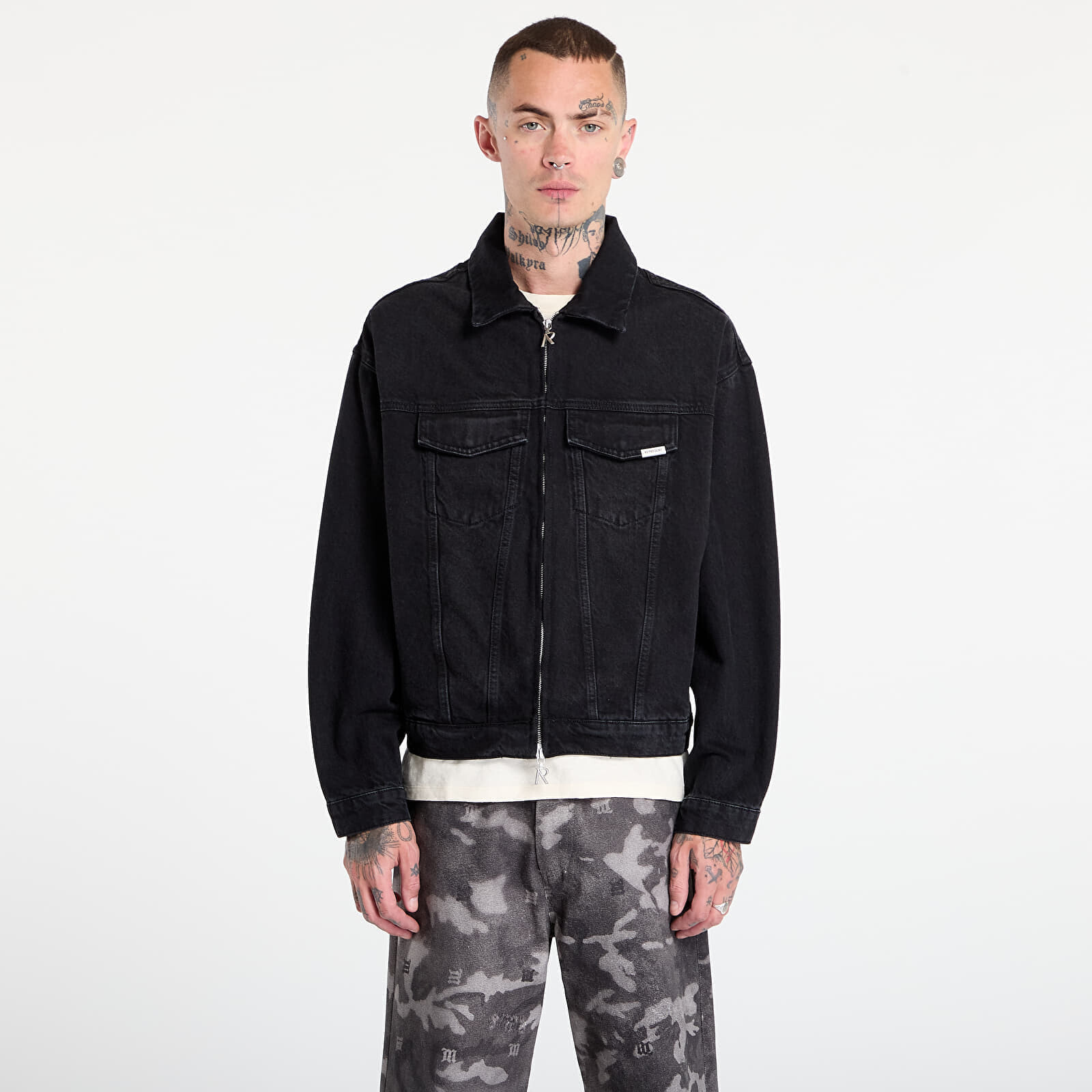 Jacket REPRESENT R4 Denim Jacket Black L