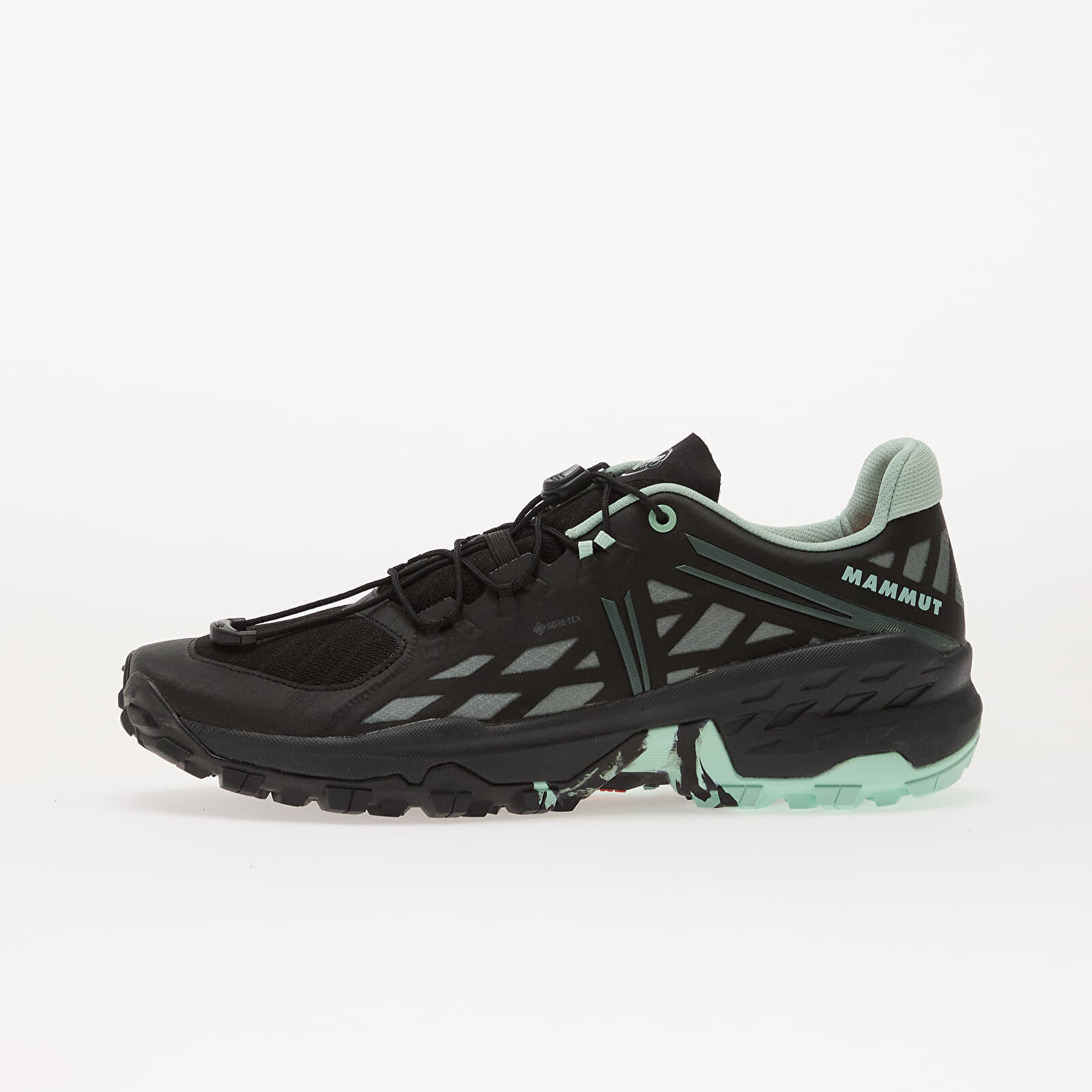 Sneakers Mammut Sertig TR Low GTX Black-Dark Jade UK 4.5