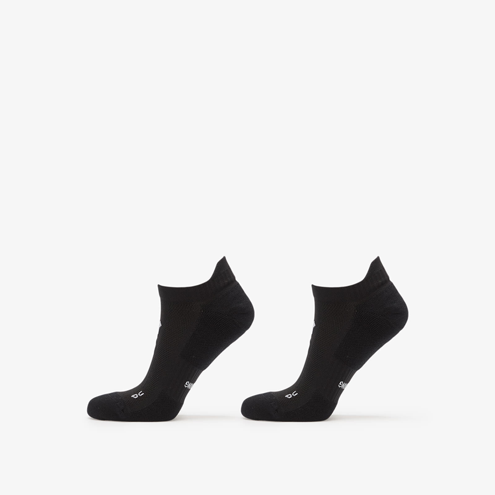 On Core Run Sock Low 2-Pack Black L