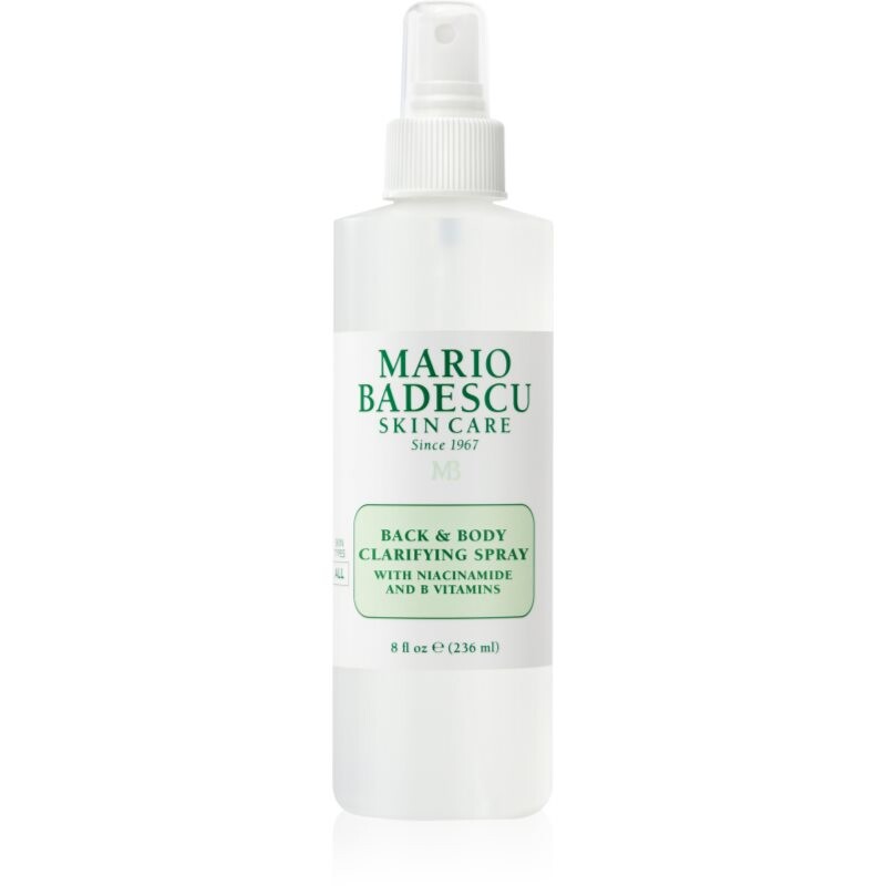 Mario Badescu Back & Body Clarifying Spray body spray to treat acne 236 ml