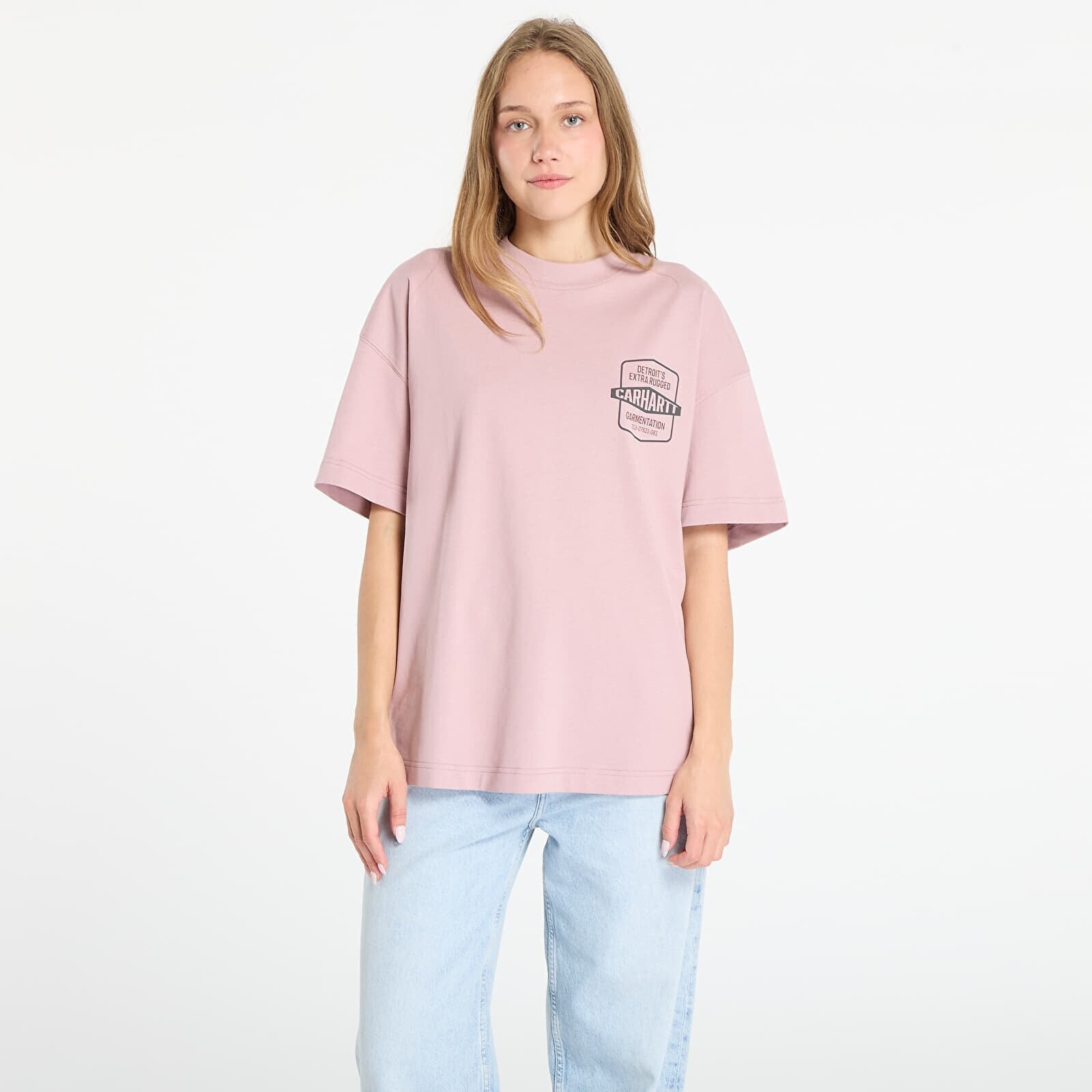 T-shirt Carhartt WIP S/S Networks T-Shirt UNISEX Glassy Pink L