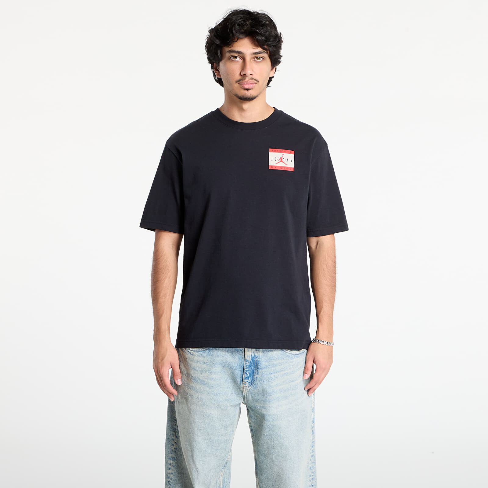 T-shirt Jordan Brand Men's T-Shirt Black/ University Red L
